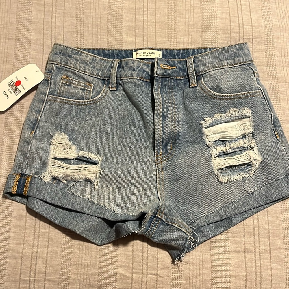Jean shorts